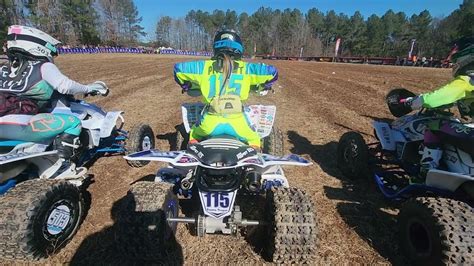 2023 Emma First Nationals Gncc Race Riding Her 2023 Yfz450r In The