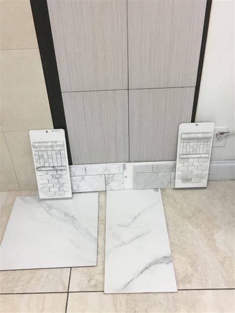 Check spelling or type a new query. Grout color for white carrera marble tile in shower
