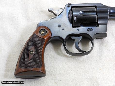 Colt Officers Model Target In 38 Special With Early 7 12 Inch Barrel