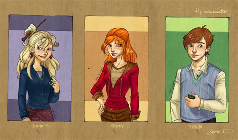 Hp Charactersserie 4 By Mary Dreams On Deviantart