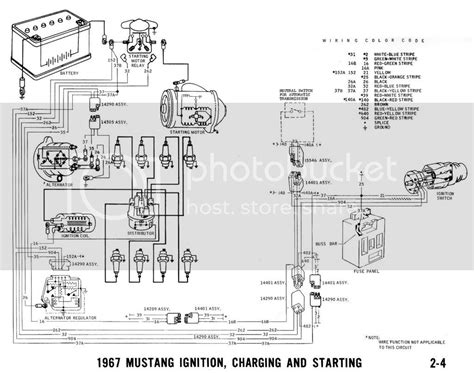 Ford mustang 302 alternator wiring harnes diagram collection of 1967 mustang alternator wiring diagram. 67 Alternator NOT Charging Battery / What's this wire ...
