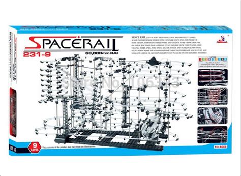 Toy Roller Coaster Space Rail Level 9 Space Rail Warp Drive Highest