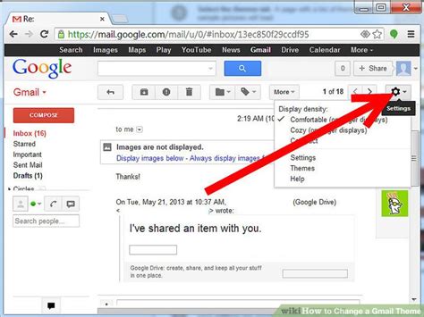 How To Change A Gmail Theme 5 Steps With Pictures Wikihow