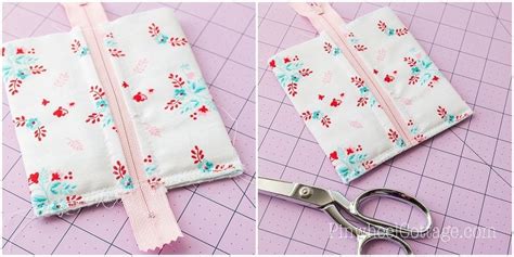 How To Sew A Triangle Zipper Bag Pyramid Pouch Sewing Tutorial