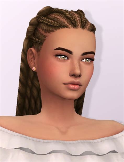 Woman Hair Dreadlocks Hairstyle Fashion The Sims 4 P3 Sims4 Clove Vrogue