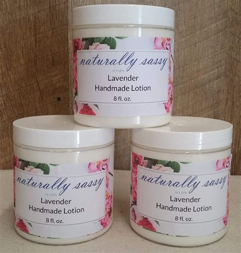 naturally sassy soaps handmade lotion lavender beauty and personal care