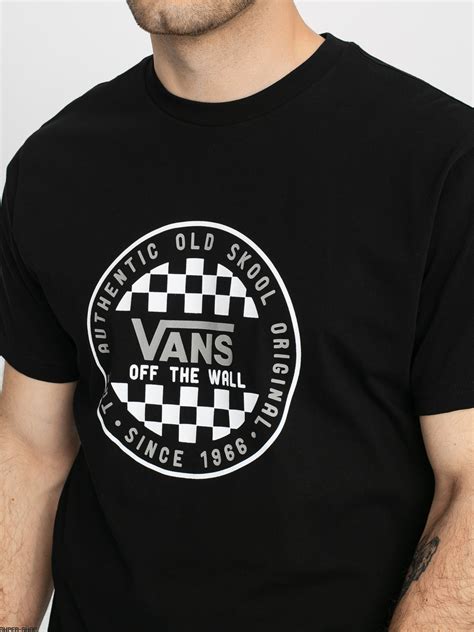 Vans Og Checker T Shirt Black