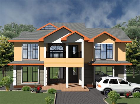 5 Bedroom Maisonette House Plans In Kenya