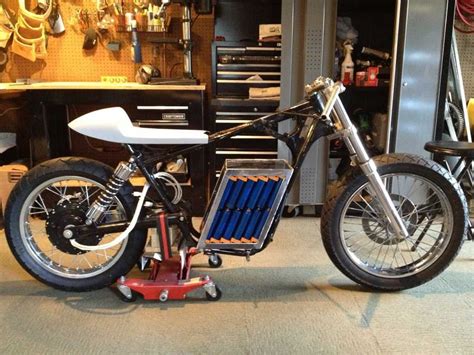 Savic motorcycles electric cafe racer | return of the cafe racers. Awesome DIY Battery Pack for Electric Motorcycle ...