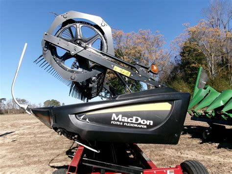 Macdon Fd75s Harvesting Headers Platform For Sale Tractor Zoom
