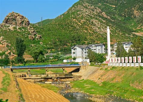 Countryside North Korea Editorial Stock Photo Image Of Nature 48032973