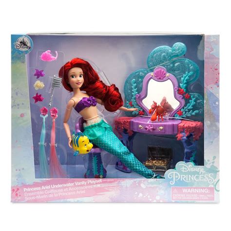 Ariel Classic Doll Underwater Vanity Play Set The Little Mermaid