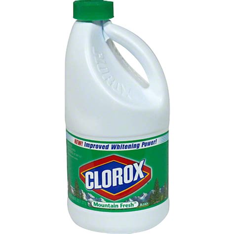 Clorox Liq Bleach Clean Linen Household Quality Foods