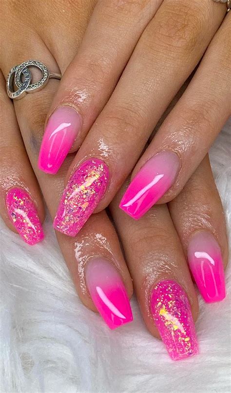 47 Pretty Pink Nail Art Designs For Beautiful Ladies In 2020 Page 8