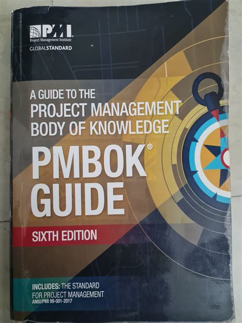 Buy PMBOK GUIDE Sixth Edition BookFlow