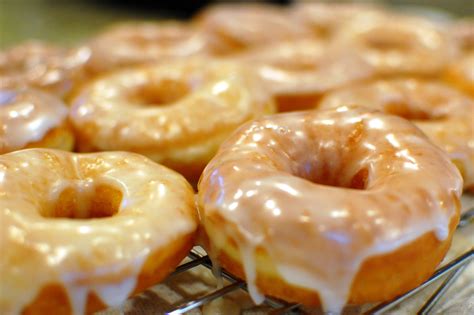 Homemade Glazed Donuts Krispy Kreme Doughnut Copycat Recipe — The 350