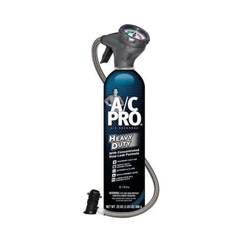 Ac Pro R 134a 22 Oz Heavy Duty Automotive Air Conditioning Recharge