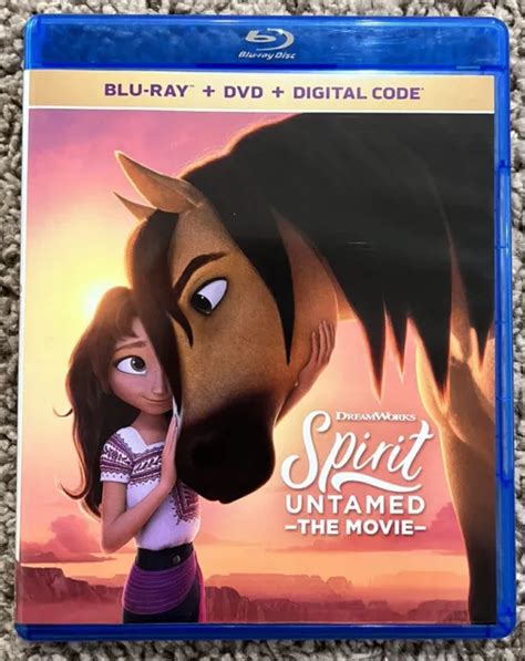 Dreamworks Spirit Untamed Blu Raydvd Digital Copy 2021 2 Disc Set