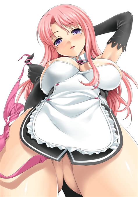 Rule Female Arms Up Blush Breasts Dream C Club Elbow Gloves From