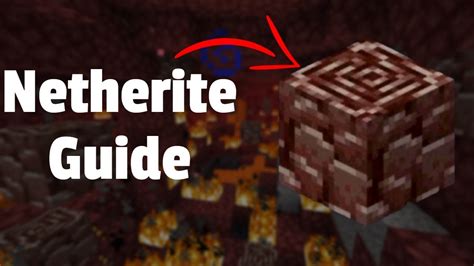 Fastest Ancient Debris Netherite Mining Method For Minecraft Youtube 27a