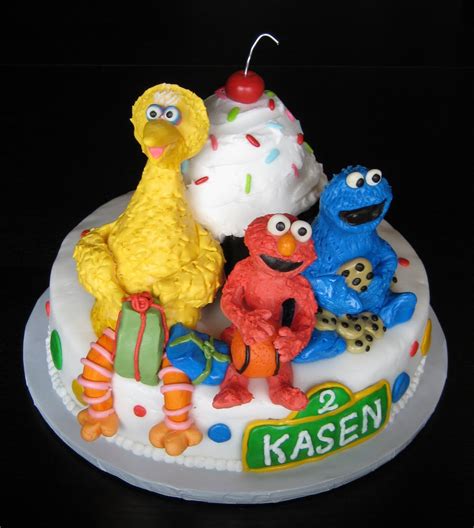 Custom Cakes By Julie Sesame Street Cake