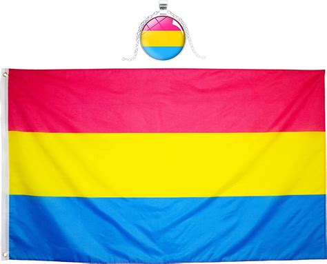 Banderas Coleccionismo PANSEXUAL FLAG 5 X 3 Pansexuality Rainbow Gay