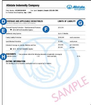 Allstate life insurance issued by allstate life ins. How to read policy - Renters Insurance Made Simple