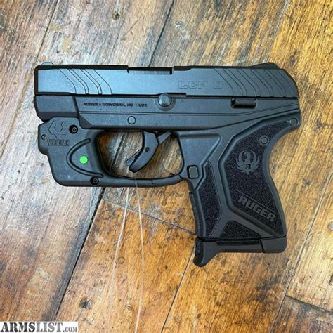 Armslist For Sale New Ruger Lcp Ii 380acp Pistol Green Laser