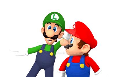 Mario And Luigi 3d Render Blender 265 By Maxigamer On Deviantart