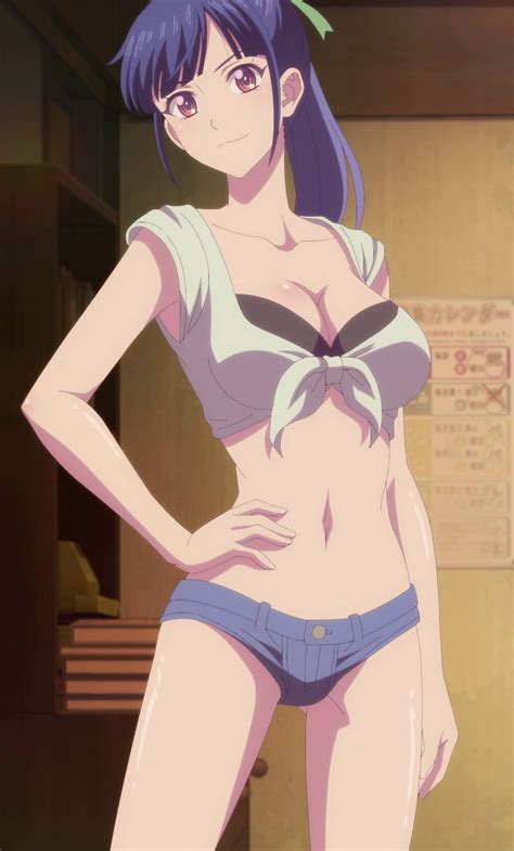 Tsuruga Ami Megami No Kafeterasu Highres Stitched Third Party Edit 1girl Anime Screencap