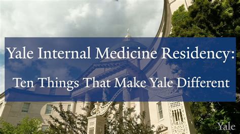 Top Ten Things That Make Yale Different