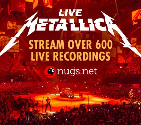 Entire Live Metallica Concert Catalog Is Now Available For Unlimited On