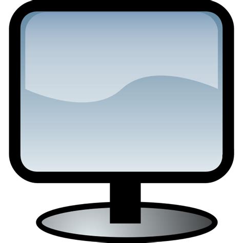 Computer flat monitor symbol vector illustration | Free SVG gambar png