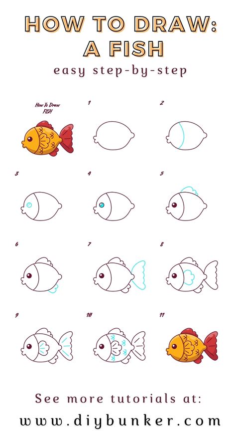 How To Draw Fish 2 Diybunker