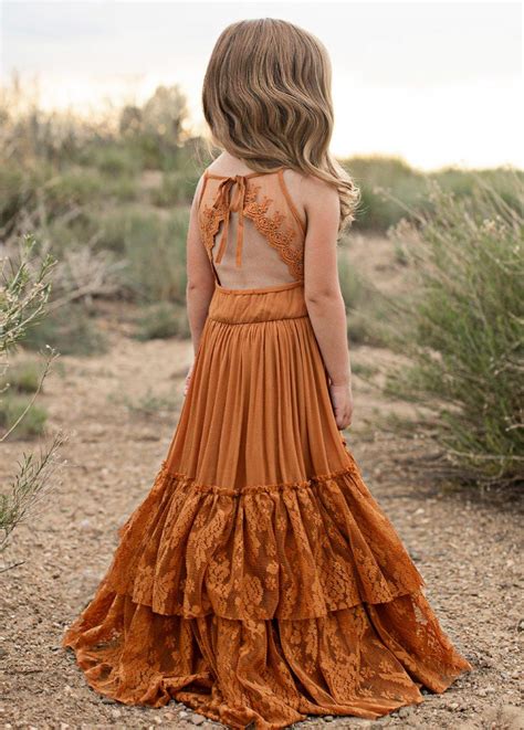 Sold Out Catrin Dress In Marigold Flower Girl Dresses Boho Girls
