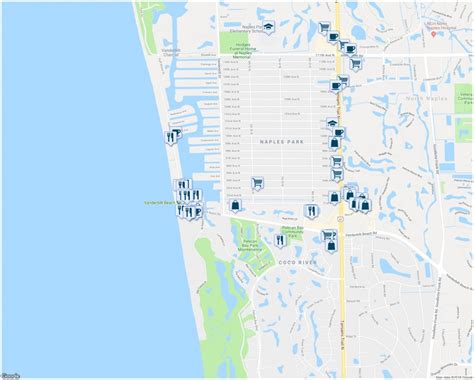 Map Of North Naples Florida Free Printable Maps
