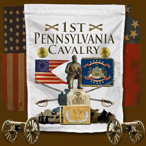 1st Pennsylvania Cavalry American Civil War Themed Yard Flag Ebay