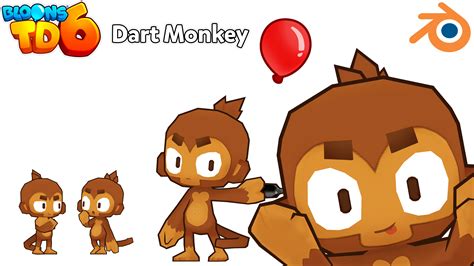 Dl Dart Monkey Btd By Mythicspeed On Deviantart