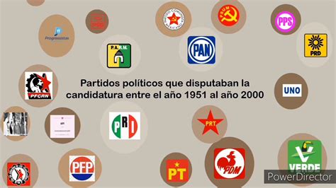 Partidos Políticos 1951 2000 México YouTube