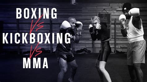 What Is The Main Difference Between Boxing Kickboxing And Mma