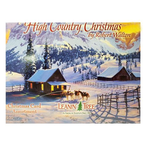 Leanin Tree High Country Christmas By Robert Walton Christmas Card