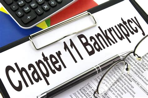 Chapter 11 Bankruptcy - Clipboard image