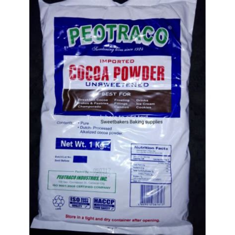 Buy raw cocoa powder and get the best deals at the lowest prices on ebay! Peotraco cocoa powder - baking | Shopee Philippines