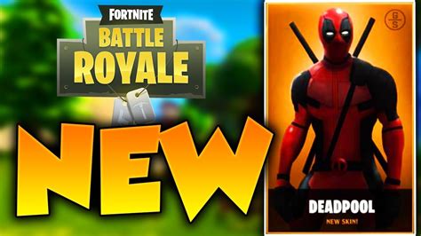 In this way, you can choose simple skins. NEW DEADPOOL SKIN in FORTNITE! New Fortnite Skins Update ...