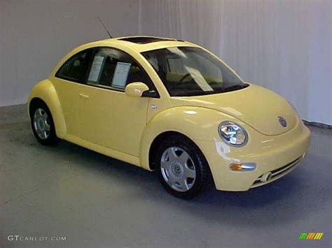 2001 Yellow Volkswagen New Beetle Gls Coupe 17967630 Photo 2