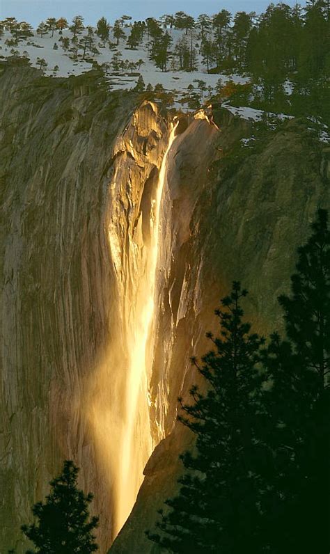 Horsetail Falls California Explore World Wonders Amazing World