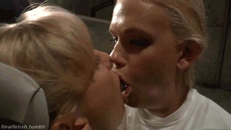 Lesbian Deep Throating Sloppy Double Dildo Gag Cock Bbc