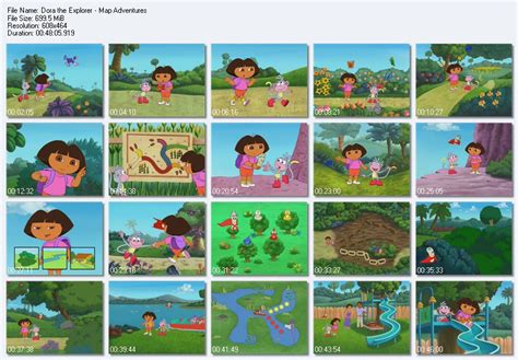 Dora The Explorer Map Adventures