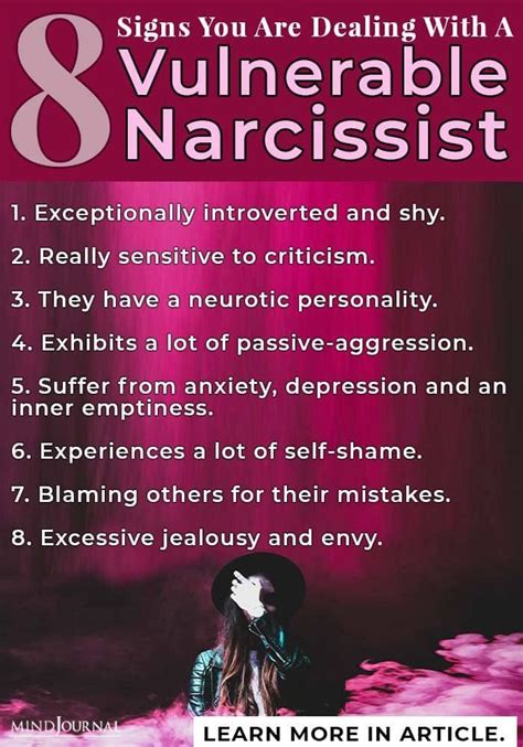 Vulnerable Narcissist 8 Signs You Are Dealing With Covert Narcissism