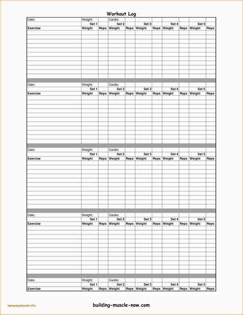 Workout Plan Template Excel Beautiful New Weightlifting Spreadsheet